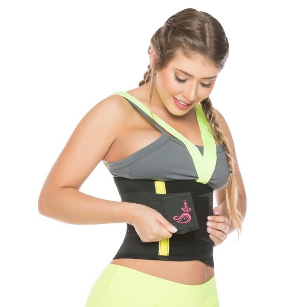 330 Cintura de avispa neopren (negro)
