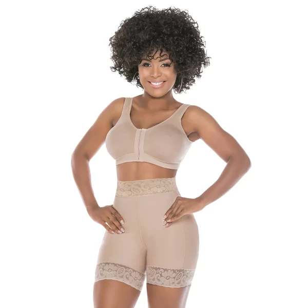 319 Short Elavanta cola huecos lib (beige) - Imagen 4