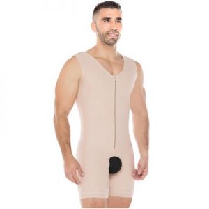 FAJAS SALOMÉ 124 HOMBRE LIPOESCULTURA CON HUECOS (BEIGE)