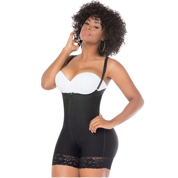 FAJAS SALOMÉ 214 STRAPLESS SHORT (NEGRO) - Imagen 3