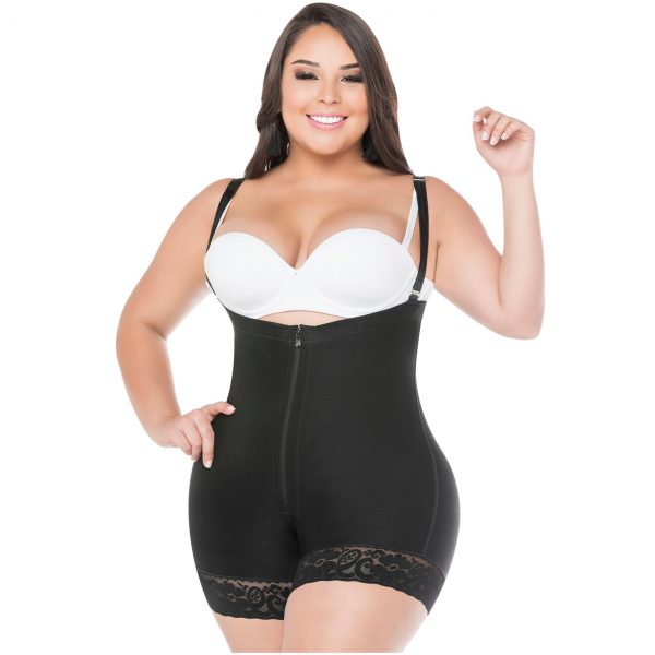FAJAS SALOMÉ 214 STRAPLESS SHORT (NEGRO) - Imagen 5