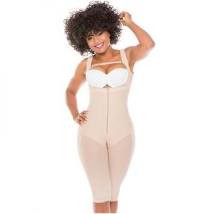 FAJAS SALOMÉ 517 LIPOESCULTURA MANGA SISA COLA EN FRANELA (BEIGE)