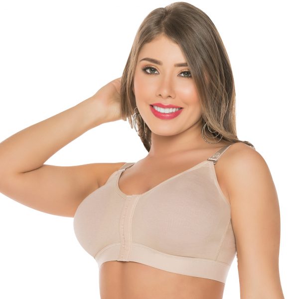 BRASIER 309 TIRAS REMOVIBLES POSTQUIRÚRGICO O DE DESCANSO BEIGE