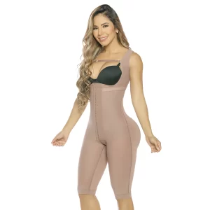 FAJA MOLDEADORA 232-CCB COCOA MANGA SISA LEVANTACOLA INTERNO CON BROCHES
