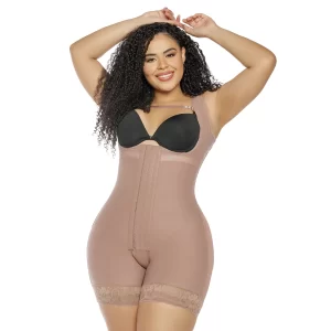 FAJA SHORT 233-CCB MANGA SISA FRANELA SOBRE HUECOS CON BROCHES