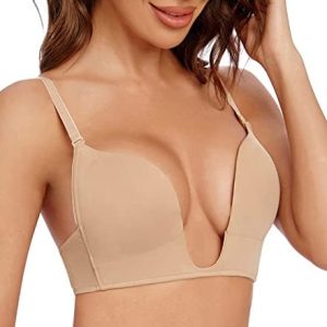 BRASIER ESCOTE PROFUNDO BEIGE
