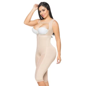 232-C FAJA MANGA SISA CON LEVANTACOLA INTERNO BEIGE